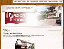 Tablet Screenshot of penzionfeston.cz